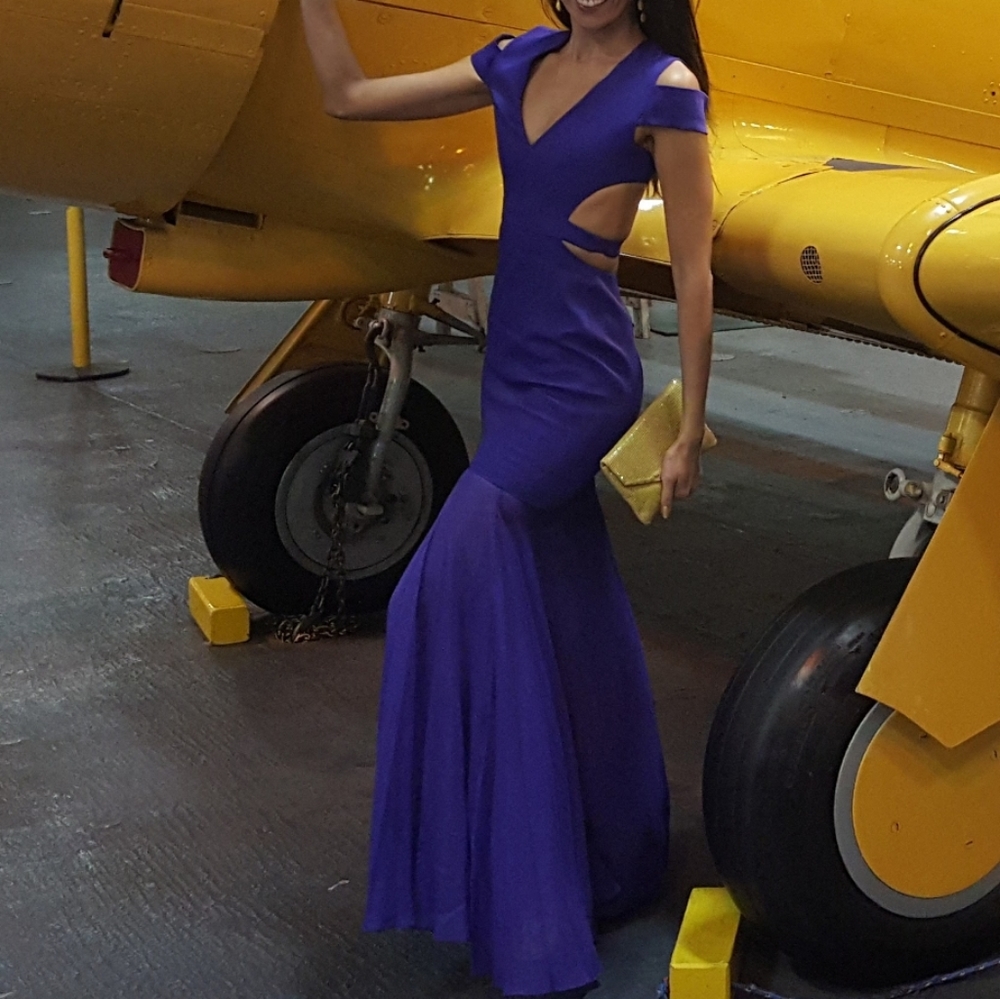 BCBG Max Azria cutout dress